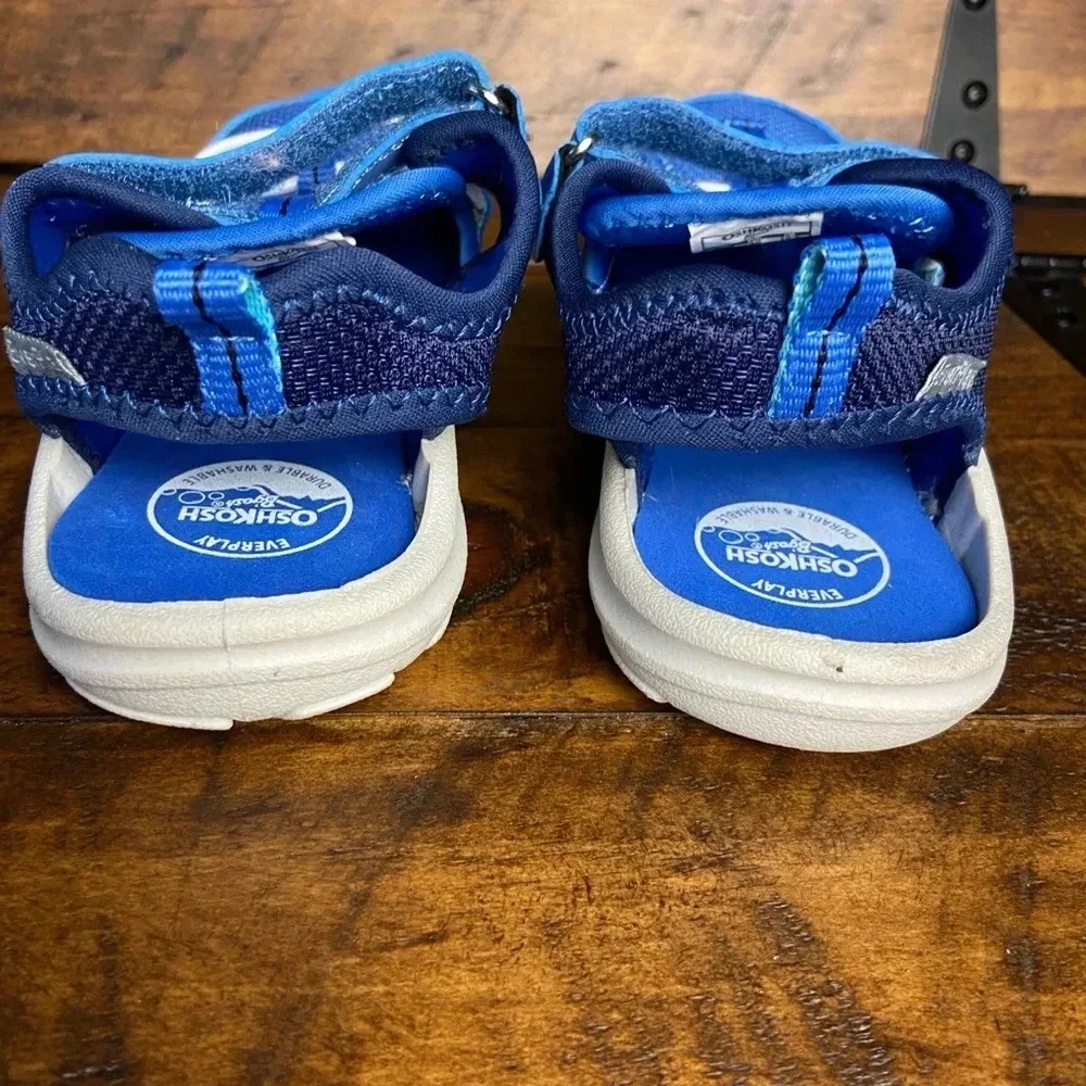 OshKosh B’gosh‎ Ever Play Unisex Child Dillan Sandal Blue 12M Little Kid